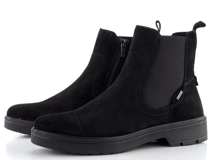 Legero chelsea semišový kotník s Gore-Tex černý 2-000191-0000
