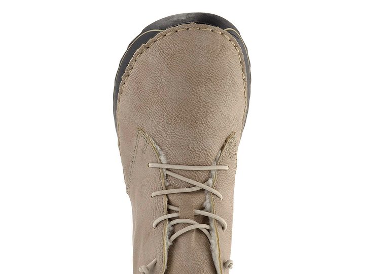 Rieker kotník na vyšší podešvi béžový 51510-60