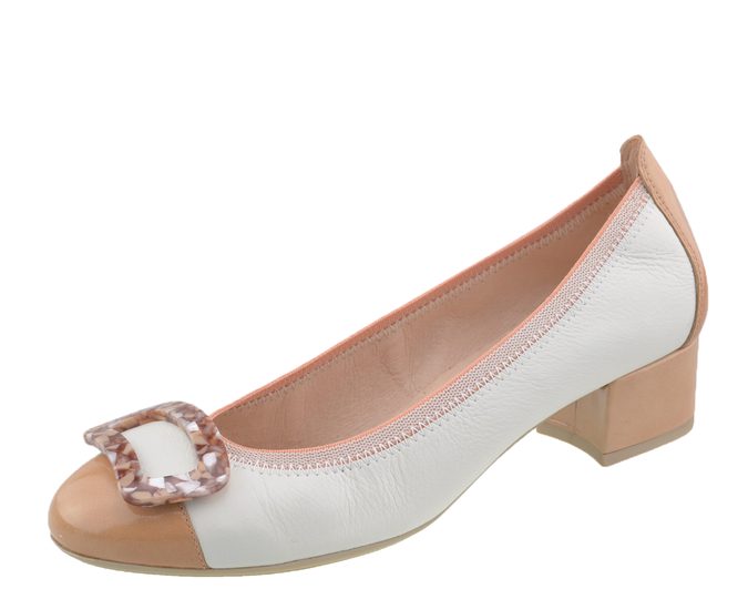 Hispanitas lodičky kombinované Ampola Camel/White