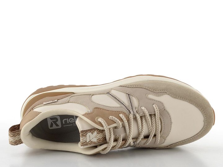 Rieker Sport béžové tenisky s membránou W2501-84