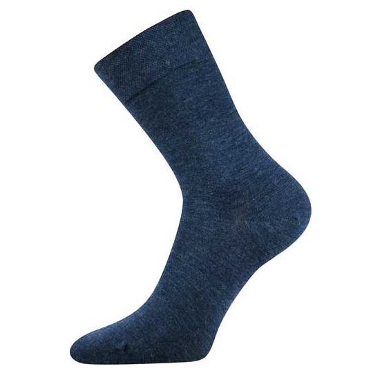 LONKA ponožky jeansové melír