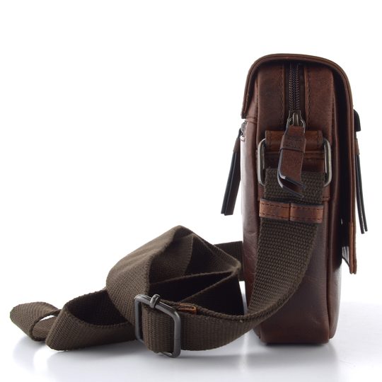 Lagen pánské crossbody brown LGB C003 BR