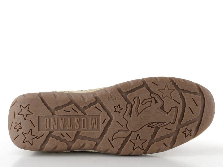 Mustang pánské polobotky se zipem cognac 15M0181001