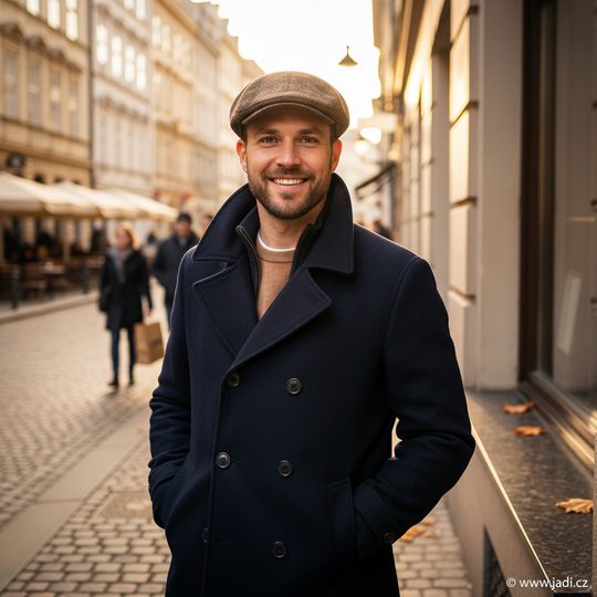 Bugatti pánská bekovka s vlnou hnědá 629130-180