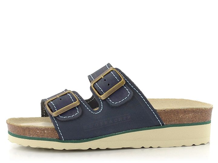 Moosbacher fuzbetové šľapky Farn modrá 485