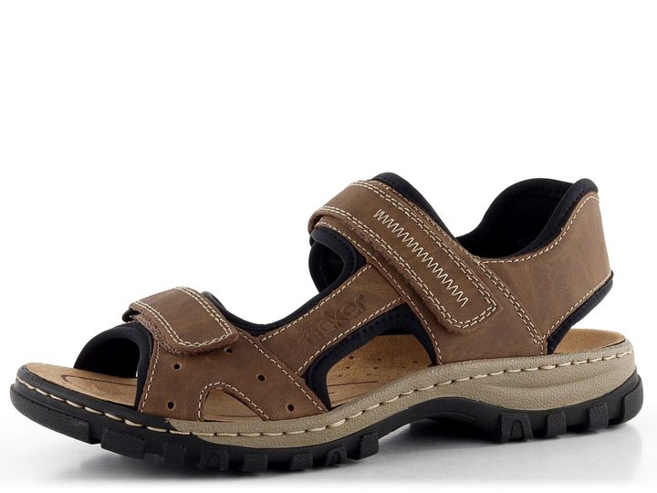 Rieker pánské sandály hnědé 25084-24