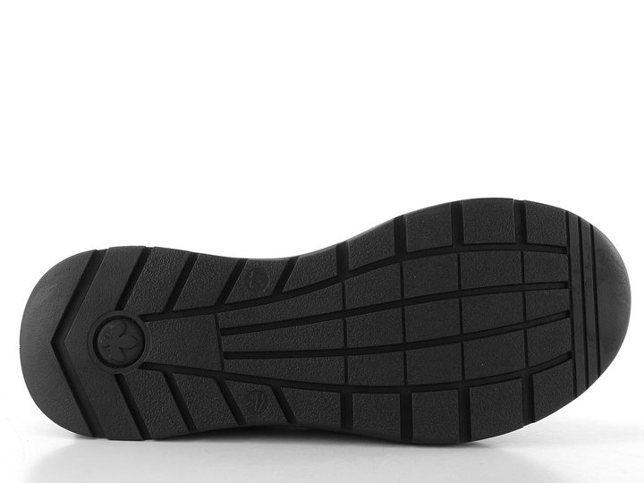 Rieker pánske poltopánky čierne 39659-00