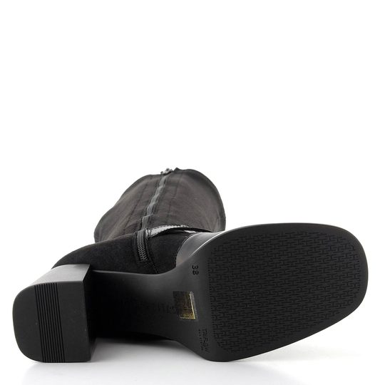 Hispanitas kozačky na podpatku Tokio black HI254374