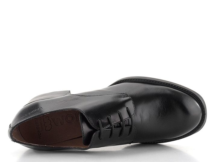 Wonders polobotky na podpatku Negro G-6152