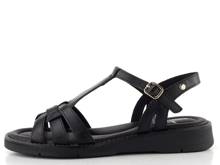 Pikolinos páskové sandály Roquetas black W9B-0789