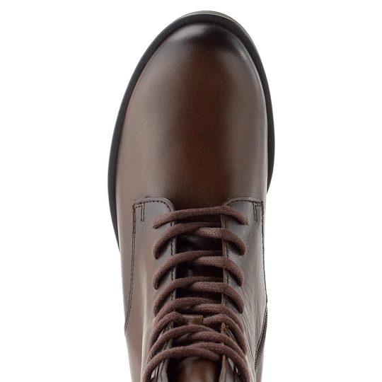 Gabor šnurovacia členková obuv hnedá 71.791.28