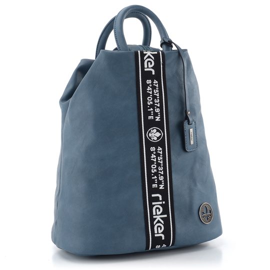 Rieker batoh modrý s pruhem H1085-12
