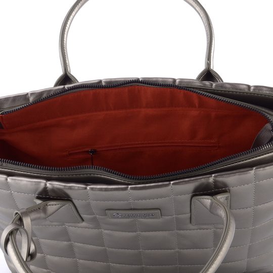 Remonte metalická shopper kabelka altsilber Q0722-90