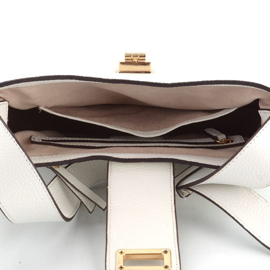 Geox bílá kabelka Solangy D26KSA00046C1000