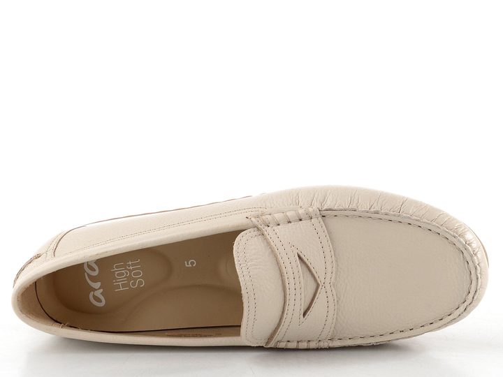 Ara dámské mokasíny New Port cream 12-27702-09
