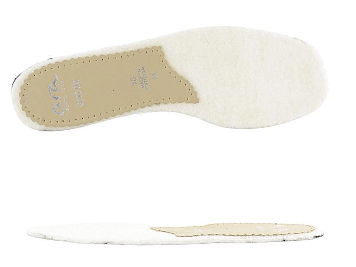 Ara širší kotník se zipem a membránou München Blau/Schwarz 12-48501-62