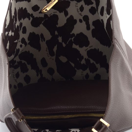 U.S. POLO ASSN. velká oboustranná shopper kabelka s etují hnědá BIURR9376WVPHB7