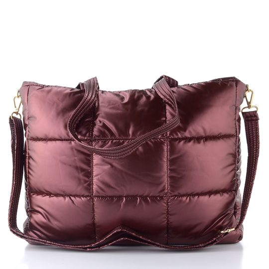 Ara vínová prošívaná shopper kabelka Nina merlot 16-21912-95