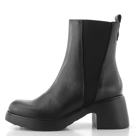 Wonders chelsea kotník na podpatku negro E-7140