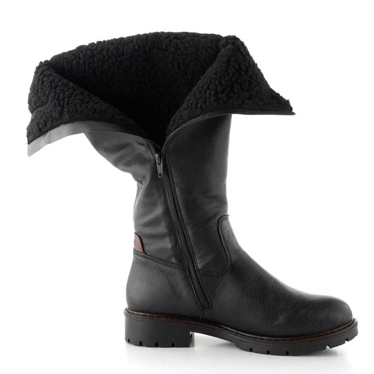 Rieker černé kozačky Y9155-00