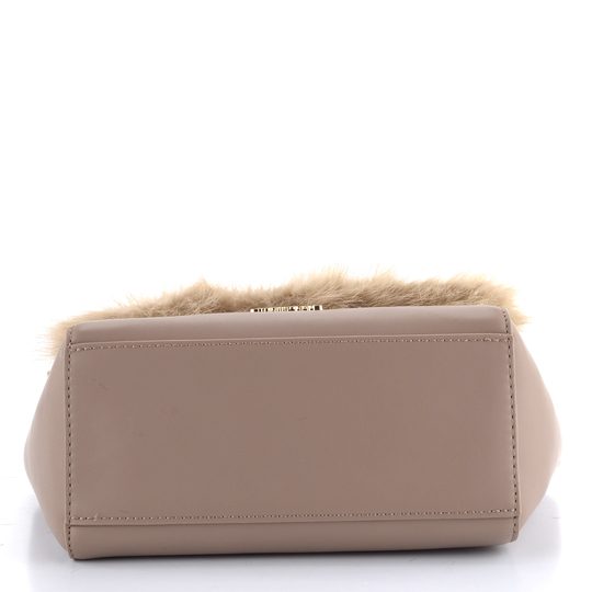 Tamaris klopnová kabelka s vlasem Catharina Taupe 33310