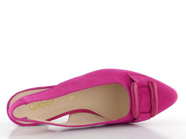 Gabor lodičky s volnou patou Pink 61.521.10