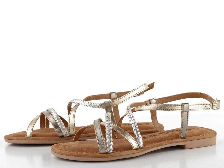 Tamaris páskové sandály Champagne Comb 1-28139-44