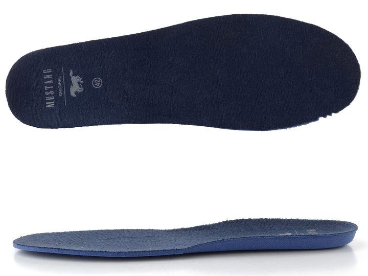 Mustang pánské polobotky se zipem navy 15M0181001