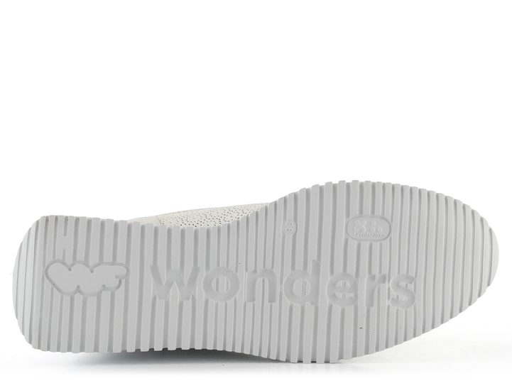 Wonders dámské tenisky na klínu Offwhite/Plata G-6603