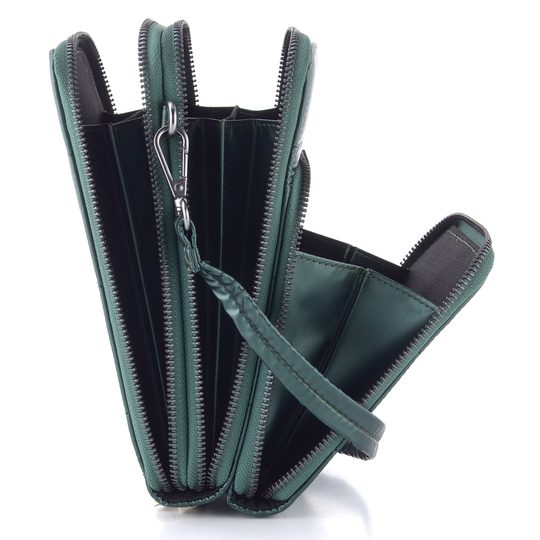 Ara zelená crossbody Leonie silky fango 16-21407-47