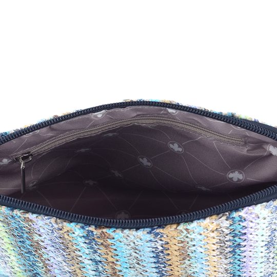 Rieker farebná kabelka Blau-Multi/Aqua  H1510-90