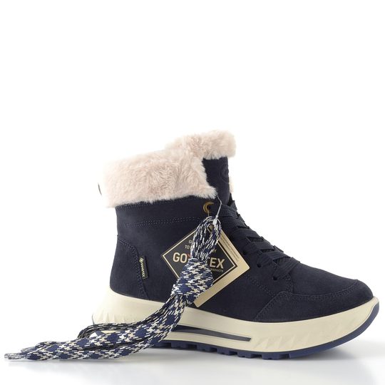 Ara široký kotník s membránou St. Moritz blau/sand 12-26417-02