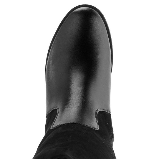 Barton dámské polokozačky černé 8123