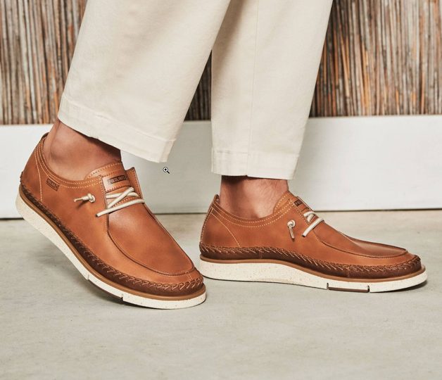 Pikolinos pánské prozouvací polobotky San Juan brandy M6L-4274C1