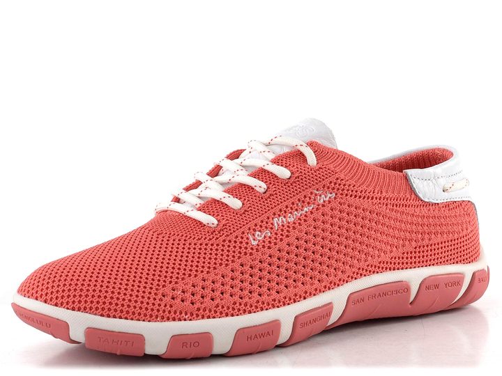 TBS korálové textilní tenisky Jazaria Q7D76