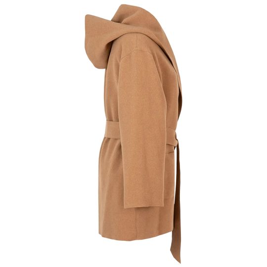 Högl luxusní vlněný kabát nougat 0-196010-2700