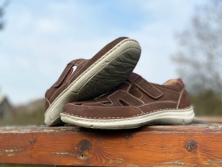 Josef Seibel vzdušné polobotky Anvers Braun 4363521