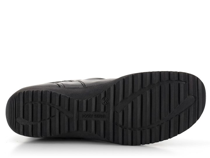 Josef Seibel černý řasený kotník 79741VL971100