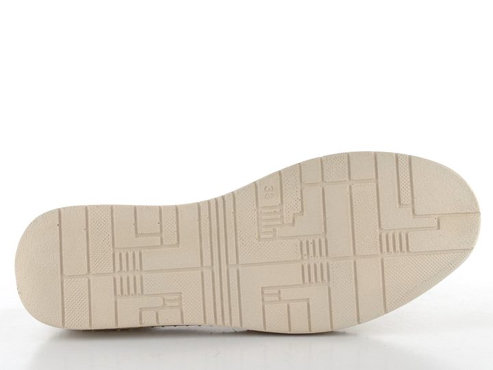 Looke kožené mokasíny Pascale krémové L0599_64