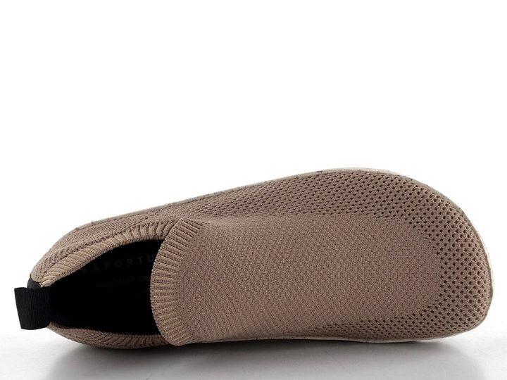 Asportuguesas prozouvací úpletové polobotky taupe P018226002