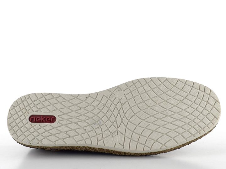 Rieker vzdušné šnurovacie poltopánky čierne B5249-00