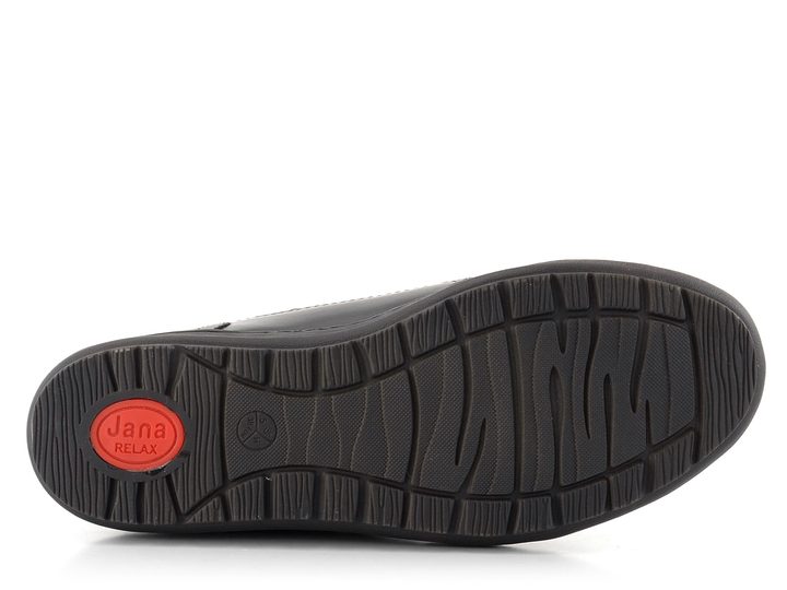 Jana sneakers polobotky v šíři "H" Black 8-8-23606-27 001