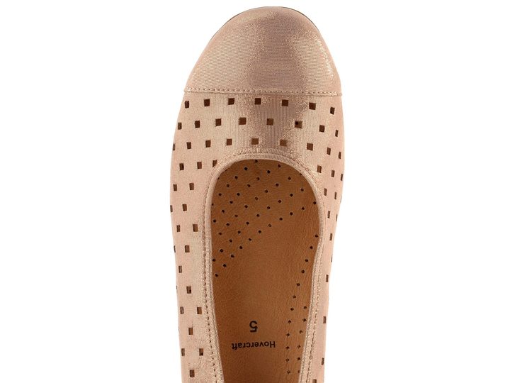 Gabor baleríny perforované růžové 64.169.60