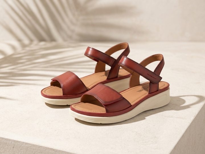 Josef Seibel sandály na suchý zip Sevran hibiscus 76401205