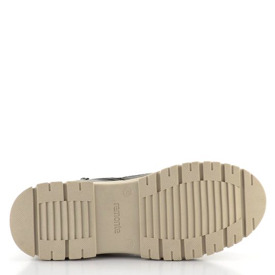 Remonte zelená šnurovacia členková obuv s membránou D0E71-52