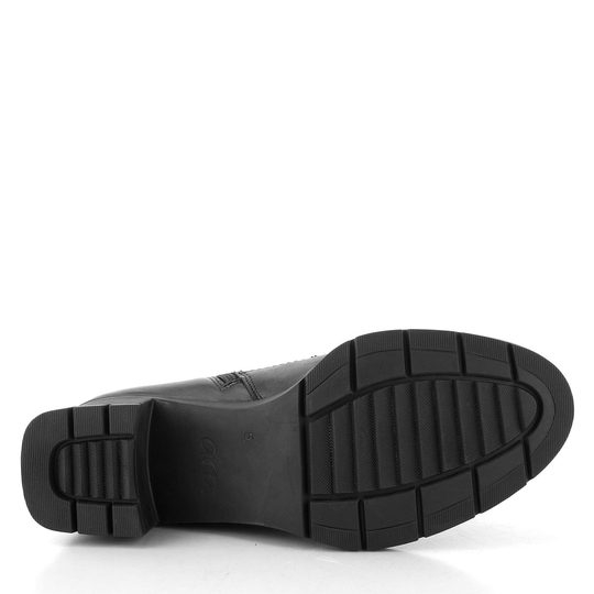 Ara dámský šněrovací kotník na podpatku Prag Black 12-59214-01