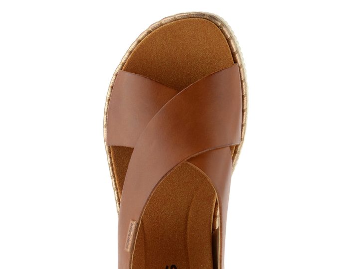 Pikolinos sandály na platformě Gomera brandy W0K-0606C1