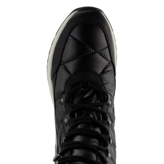 Geox prošívaný kotník černý Falena ABX D26HXB043FUC9999