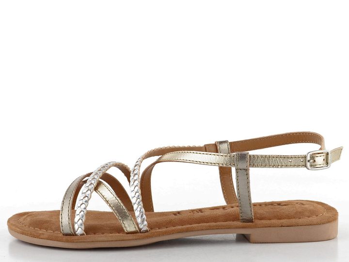 Tamaris páskové sandály Champagne Comb 1-28139-44