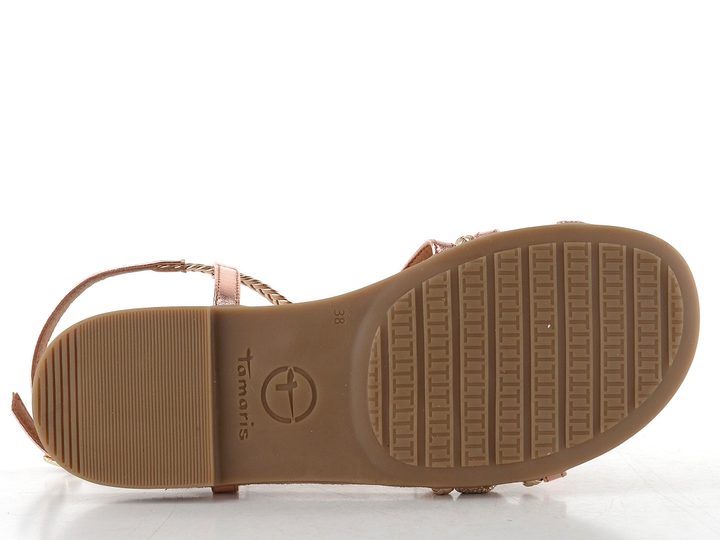 Tamaris páskové sandály rose combi 1-28130-46